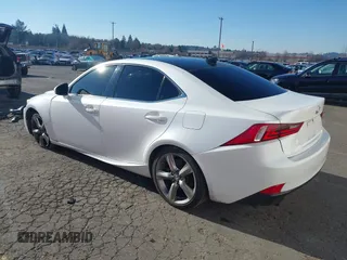 2014 Lexus IS 350 with VIN JTHBE1D23E5001809, listed as a IAAI auction lot 41439427 with 145,771 mi miles and . Bid and sale history available at DreamBid. Image 3.
