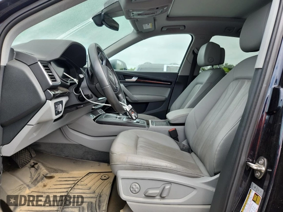 2020 Audi Q5 Premium with VIN WA1G2AFY8L2049753, listed as a Copart auction lot 64351565 with Not provided miles and Salvage title. Bid and sale history available at DreamBid. Image 7.