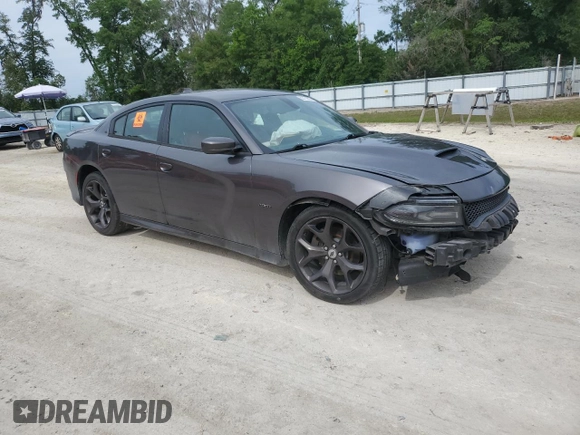 2017 Dodge Charger R/T with VIN 2C3CDXCT1HH642271, listed as a Copart auction lot 53774095 with 144,755 mi miles and Salvage Title. Bid and sale history available at DreamBid. Image 4.