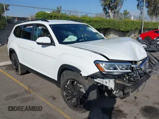 2023 Volkswagen Atlas SE with VIN 1V2WP2CA6PC533984, listed as a IAAI auction lot 41021512 with 26,993 mi miles and . Bid and sale history available at DreamBid. Image 1.