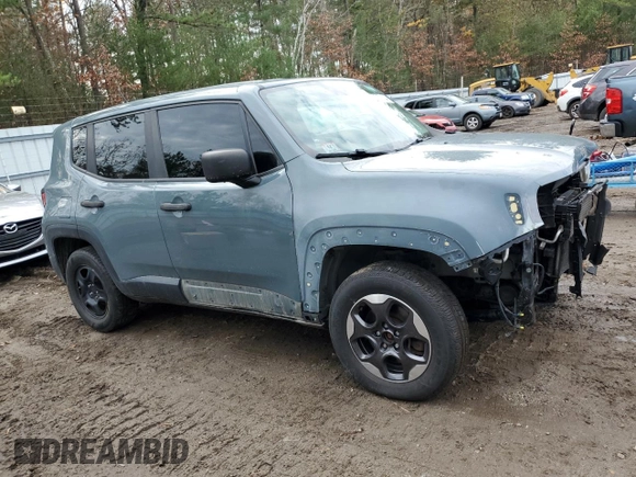 2017 Jeep Renegade Sport with VIN ZACCJBAB8HPF01536, listed as a Copart auction lot 43922765 with 145,883 mi miles and Non Repairable. Bid and sale history available at carsss.com. Image 4.