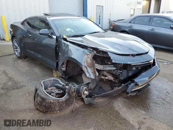 2017 Chevrolet Camaro 1LT with VIN 1G1FB1RS7H0136242, listed as a Copart auction lot 64687832 with 51,574 mi miles. Bid and sale history available at carsss.com. Image 1.