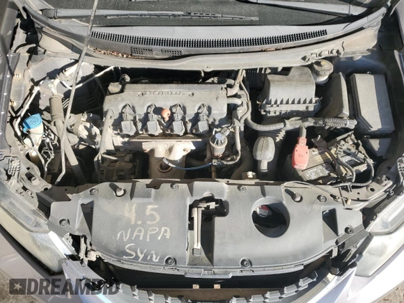 2015 Honda Civic LX with VIN 19XFB2F57FE018983, listed as a Copart auction lot 54947805 with 312,148 mi miles and Salvage Title. Bid and sale history available at DreamBid. Image 11.