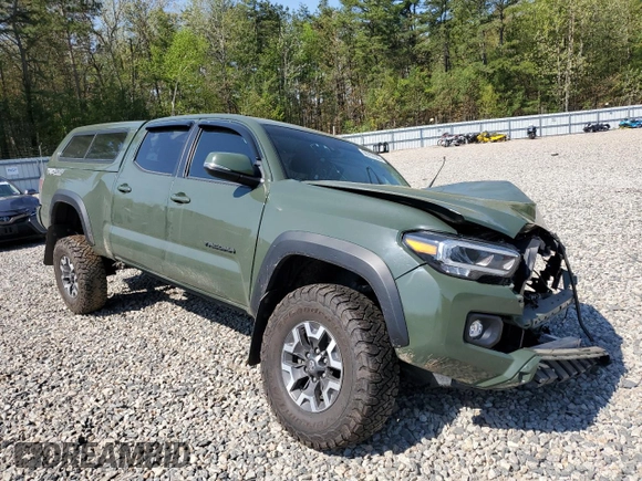2021 Toyota Tacoma SR5 with VIN 3TMDZ5BN4MM110422, listed as a Copart auction lot 56797005 with Not provided miles and Salvage title. Bid and sale history available at DreamBid. Image 4.