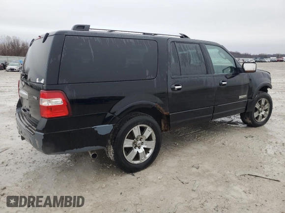 2007 Ford Expedition EL Limited with VIN 1FMFK20537LA02132, listed as a Copart auction lot 47261015 with 174,407 mi miles and Clean Title. Bid and sale history available at carsss.com. Image 3.