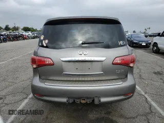 2012 Infiniti QX56 8-passenger with VIN JN8AZ2ND6C9716343, listed as a Copart auction lot 56209835 with 212,249 mi miles and Clean Title. Bid and sale history available at DreamBid. Image 6.