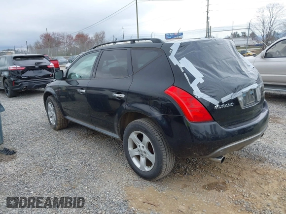 2005 Nissan Murano SL with VIN JN8AZ08W65W421149, listed as a IAAI auction lot 41858615 with 146,308 mi miles and . Bid and sale history available at DreamBid. Image 3.