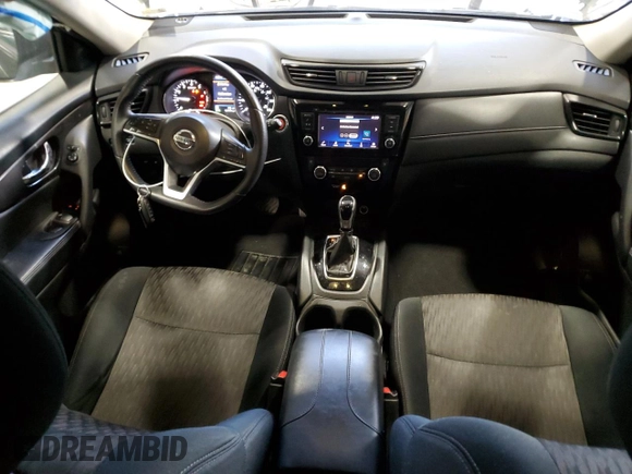 2019 Nissan Rogue SV with VIN 5N1AT2MV8KC756654, listed as a Copart auction lot 85991894 with 86,947 mi miles and Salvage Title. Bid and sale history available at DreamBid. Image 8.