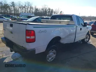 2006 Ford F-150 XL with VIN 1FTRF14W36NA60327, listed as a IAAI auction lot 41389877 with 1 mi miles. Bid and sale history available at carsss.com. Image 4.