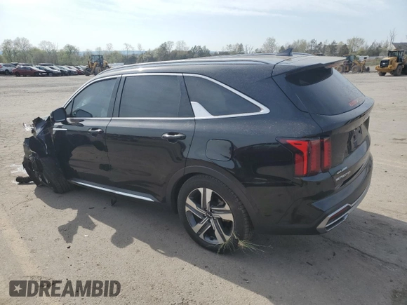 2023 Kia Sorento EX z VIN KNDRHDLG0P5176222, wystawiony jako Copart lot #54409485 z przebiegiem 37 138 mil mil oraz Szkody całkowita. Historia ofert i sprzedaży dostępna na DreamBid. Obrazek 2.