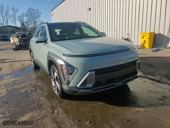 2024 Hyundai Kona Limited with VIN KM8HE3A33RU048933, listed as a Copart auction lot 43737515 with 6,559 mi miles and Salvage Title. Bid and sale history available at carsss.com. Image 14.