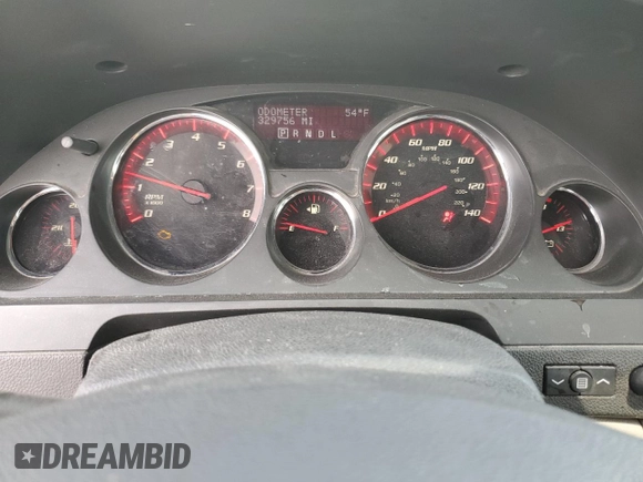 2007 GMC Acadia SLT z VIN 1GKER33777J132607, wystawiony jako Copart lot #54617645 z przebiegiem 329 756 mil mil oraz Szkoda całkowita • Salvage title. Historia ofert i sprzedaży dostępna na DreamBid. Obrazek 9.