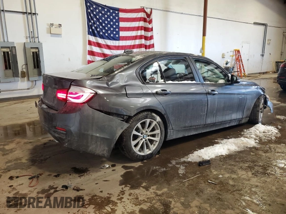 2016 BMW 3 Series 320i xDrive with VIN WBA8A3C5XGK689730, listed as a Copart auction lot 41917085 with 79,668 mi miles and Salvage Title. Bid and sale history available at DreamBid. Image 3.