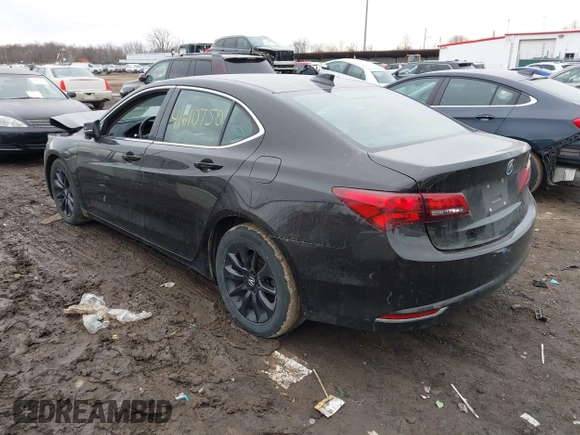 2015 Acura TLX with VIN 19UUB1F35FA022700, listed as a IAAI auction lot 41610750 with 157,500 mi miles. Bid and sale history available at carsss.com. Image 3.