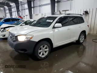 2009 Toyota Highlander with VIN JTEDS41A692086101, listed as a Copart auction lot 58975685 with 209,521 mi miles and Salvage title. Bid and sale history available at DreamBid. Image 1.