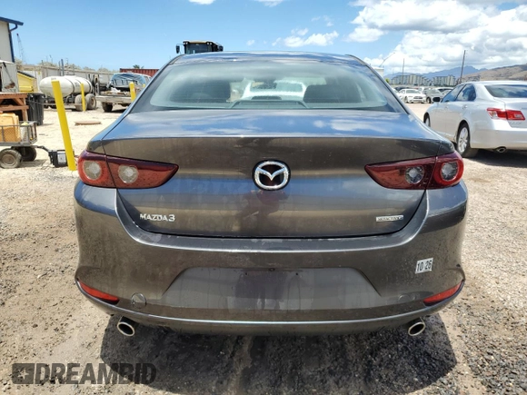 2025 Mazda 3 S Preferred with VIN JM1BPACM1S1760878, listed as a Copart auction lot 53403215 with 3,292 mi miles and Clean Title. Bid and sale history available at DreamBid. Image 6.