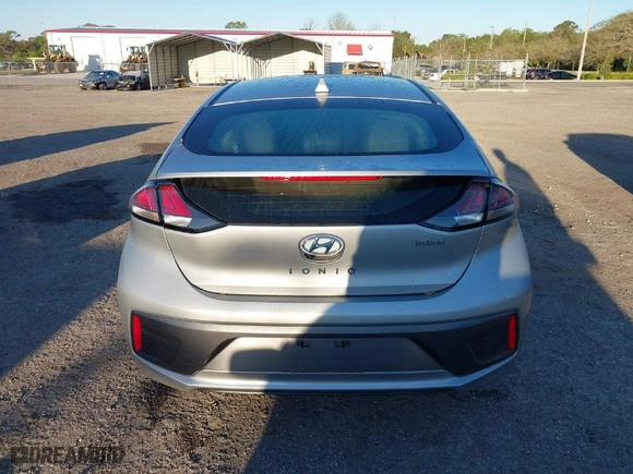 2022 Hyundai Ioniq Hybrid SEL with VIN KMHC85LC4NU281272, listed as a IAAI auction lot 41780390 with 6,159 mi miles. Bid and sale history available at carsss.com. Image 16.