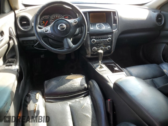 2009 Nissan Maxima SV with VIN 1N4AA51E09C857199, listed as a Copart auction lot 54757815 with 213,356 mi miles and Clean Title. Bid and sale history available at DreamBid. Image 8.
