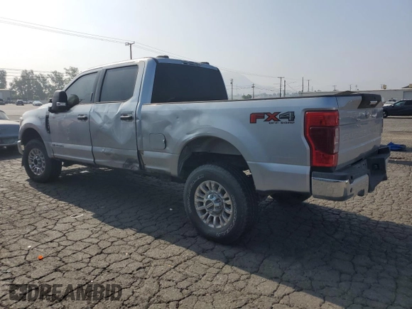 2022 Ford F-250 XL with VIN 1FT8W2BT0NEE39357, listed as a Copart auction lot 62615585 with 54,794 mi miles and Salvage title. Bid and sale history available at DreamBid. Image 2.