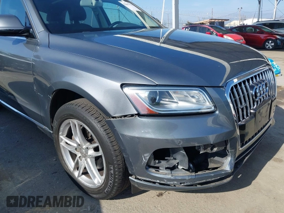 2015 Audi Q5 Premium Plus with VIN WA1LFAFP3FA100046, listed as a IAAI auction lot 42087914 with 67,260 mi miles and . Bid and sale history available at DreamBid. Image 6.