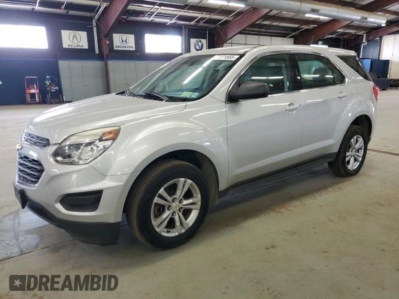 2017 Chevrolet Equinox LS z VIN 2GNALBEK2H1614931, wystawiony jako Copart lot #57771885 z przebiegiem 126 547 mil mil oraz Czysty tytuł • Clean title. Historia ofert i sprzedaży dostępna na DreamBid. Obrazek 1.