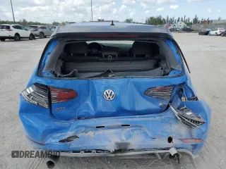 2019 Volkswagen Golf GTI S with VIN 3VW5T7AU8KM015673, listed as a Copart auction lot 53748305 with 50,654 mi miles and Salvage Title. Bid and sale history available at carsss.com. Image 6.