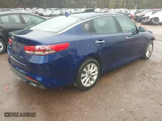2017 Kia Optima LX with VIN 5XXGT4L37HG125705, listed as a IAAI auction lot 41542959 with 106,819 mi miles. Bid and sale history available at carsss.com. Image 4.