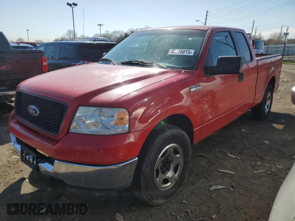 2005 Ford F-150 XLT with VIN 1FTPX12545FA98463, listed as a Copart auction lot 50619015 with 236,009 mi miles and Clean Title. Bid and sale history available at carsss.com. Image 1.