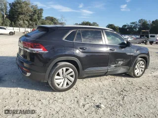 2022 Volkswagen Atlas Cross Sport 3.6L V6 SE w/Technology with VIN 1V2WE2CA3NC205358, listed as a Copart auction lot 84341324 with 84,992 mi miles and Salvage Title. Bid and sale history available at carsss.com. Image 3.