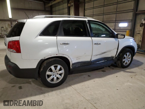2012 Kia Sorento LX with VIN 5XYKTDA24CG218948, listed as a Copart auction lot 48046135 with 84,644 mi miles and Salvage Title. Bid and sale history available at carsss.com. Image 3.