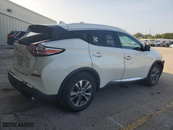 2017 Nissan Murano SL with VIN 5N1AZ2MH2HN122584, listed as a Copart auction lot 68319984 with 103,173 mi miles and Non Repairable. Bid and sale history available at carsss.com. Image 3.