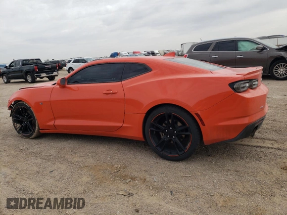 2019 Chevrolet Camaro 1LS with VIN 1G1FB1RX7K0136230, listed as a Copart auction lot 49166925 with 105,562 mi miles and Salvage title. Bid and sale history available at DreamBid. Image 2.