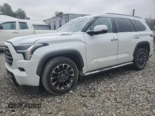2023 Toyota Sequoia SR5 with VIN 7SVAAABAXPX015724, listed as a Copart auction lot 36846034 with 14,980 mi miles. Bid and sale history available at carsss.com. Image 1.