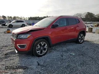 2019 Jeep Compass Limited with VIN 3C4NJCCB1KT659972, listed as a Copart auction lot 88774955 with 95,754 mi miles and Salvage Title. Bid and sale history available at carsss.com. Image 1.