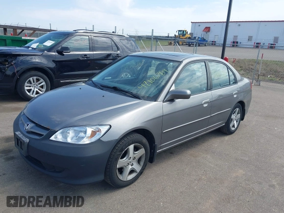 2004 Honda Civic EX with VIN 1HGES26714L022417, listed as a IAAI auction lot 42106769 with Not Provided miles and . Bid and sale history available at DreamBid. Image 2.