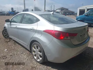 2013 Hyundai Elantra Limited with VIN 5NPDH4AE3DH223833, listed as a IAAI auction lot 42209982 with 169,665 mi miles and . Bid and sale history available at DreamBid. Image 3.