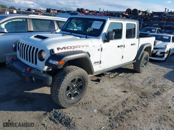 2022 Jeep Gladiator Mojave with VIN 1C6JJTEG4NL172098, listed as a IAAI auction lot 41141975 with 44,824 mi miles. Bid and sale history available at carsss.com. Image 2.