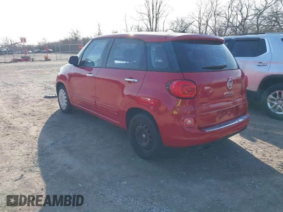 2015 FIAT 500L Pop with VIN ZFBCFAAH3FZ031045, listed as a IAAI auction lot 41727244 with 143,488 mi miles. Bid and sale history available at carsss.com. Image 3.