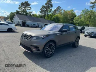 2018 Land Rover Range Rover Velar R-Dynamic SE with VIN SALYL2RV8JA730103, listed as a Copart auction lot 57791305 with 25,275 mi miles and Salvage title. Bid and sale history available at DreamBid. Image 1.