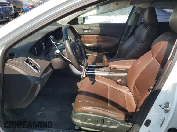 2015 Acura TLX with VIN 19UUB1F37FA012914, listed as a Copart auction lot 64904394 with 178,380 mi miles and Salvage Title. Bid and sale history available at carsss.com. Image 7.