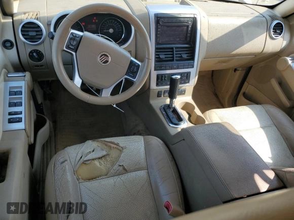 2007 Mercury Mountaineer Premier with VIN 4M2EU48817UJ22083, listed as a Copart auction lot 75449764 with 199,315 mi miles and Salvage Title. Bid and sale history available at carsss.com. Image 8.