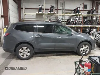 2013 Chevrolet Traverse LT with VIN 1GNKVJKD9DJ152592, listed as a IAAI auction lot 41143281 with 199,259 mi miles and . Bid and sale history available at DreamBid. Image 13.
