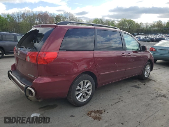 2008 Toyota Sienna CE with VIN 5TDZK23C78S146228, listed as a Copart auction lot 51053115 with 152,658 mi miles and Salvage Title. Bid and sale history available at carsss.com. Image 3.