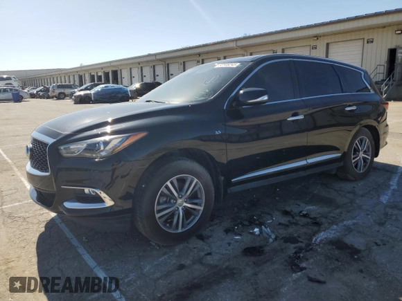 2020 Infiniti QX60 Luxe with VIN 5N1DL0MN7LC518247, listed as a Copart auction lot 52599245 with 72,466 mi miles and Non Repairable. Bid and sale history available at DreamBid. Image 1.