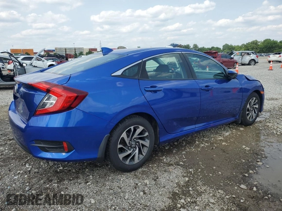 2017 Honda Civic EX z VIN 19XFC2F7XHE070612, wystawiony jako Copart lot #60177335 z przebiegiem 85 443 mil mil oraz Szkoda całkowita • Salvage title. Historia ofert i sprzedaży dostępna na DreamBid. Obrazek 3.