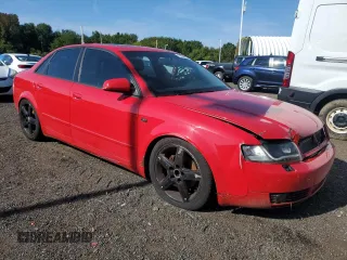2004 Audi A4 1.8T with VIN WAULC68E84A134601, listed as a Copart auction lot 70844914 with 0 mi miles and Clean Title. Bid and sale history available at carsss.com. Image 4.