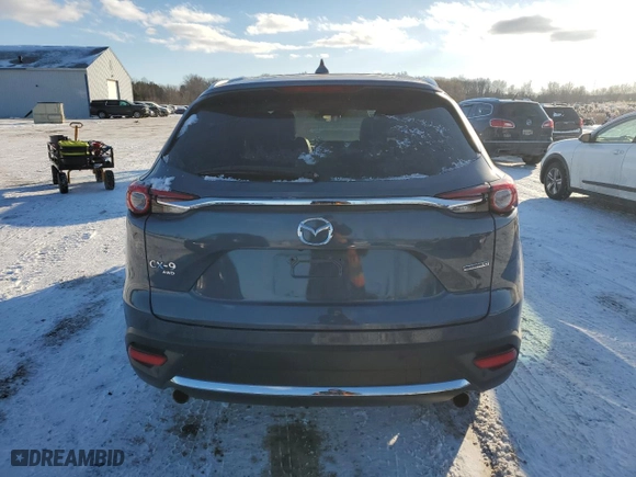2021 Mazda CX-9 Grand Touring with VIN JM3TCBDY3M0513739, listed as a Copart auction lot 88504665 with 60,240 mi miles and Salvage Title. Bid and sale history available at carsss.com. Image 6.