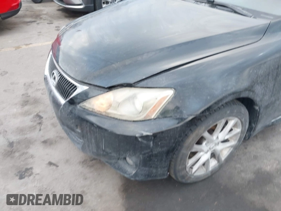 2011 Lexus IS 250 with VIN JTHCF5C20B5046664, listed as a IAAI auction lot 41493227 with 185,932 mi miles and . Bid and sale history available at DreamBid. Image 19.