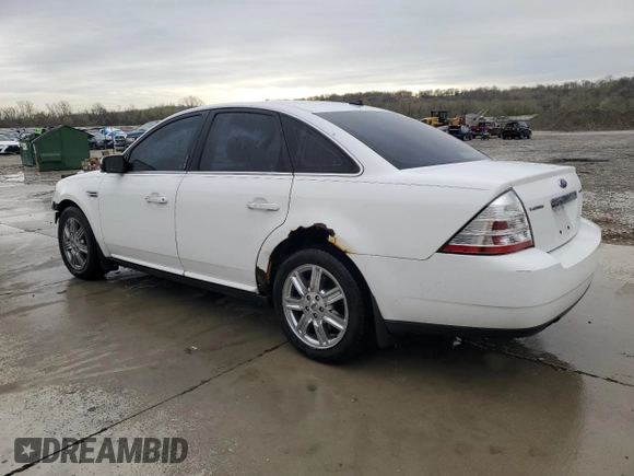 2008 Ford Taurus Limited with VIN 1FAHP25W68G160741, listed as a Copart auction lot 50693785 with 367,975 mi miles and Salvage Title. Bid and sale history available at DreamBid. Image 2.