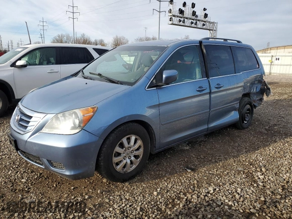 2010 Honda Odyssey EX with VIN 5FNRL3H47AB029893, listed as a Copart auction lot 49416845 with 104,853 mi miles and Salvage Title. Bid and sale history available at carsss.com. Image 1.